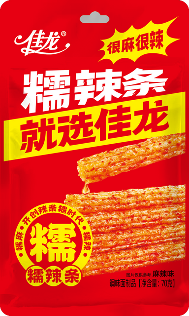 中華スナック スティッキースパイシーストリップ 麻辣味 70g